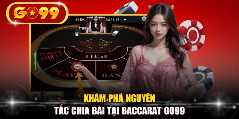 Khám phá nguyên tắc chia bài tại baccarat GO99